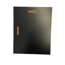 Trophy Hut Black Matte Finish DIY Blank Award Plaque with Beveled Edge Trophy Gift Plaques (8x10)