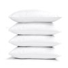 BedLooms White Pillow Cases 2 Pack - 100% Microfiber Envelope