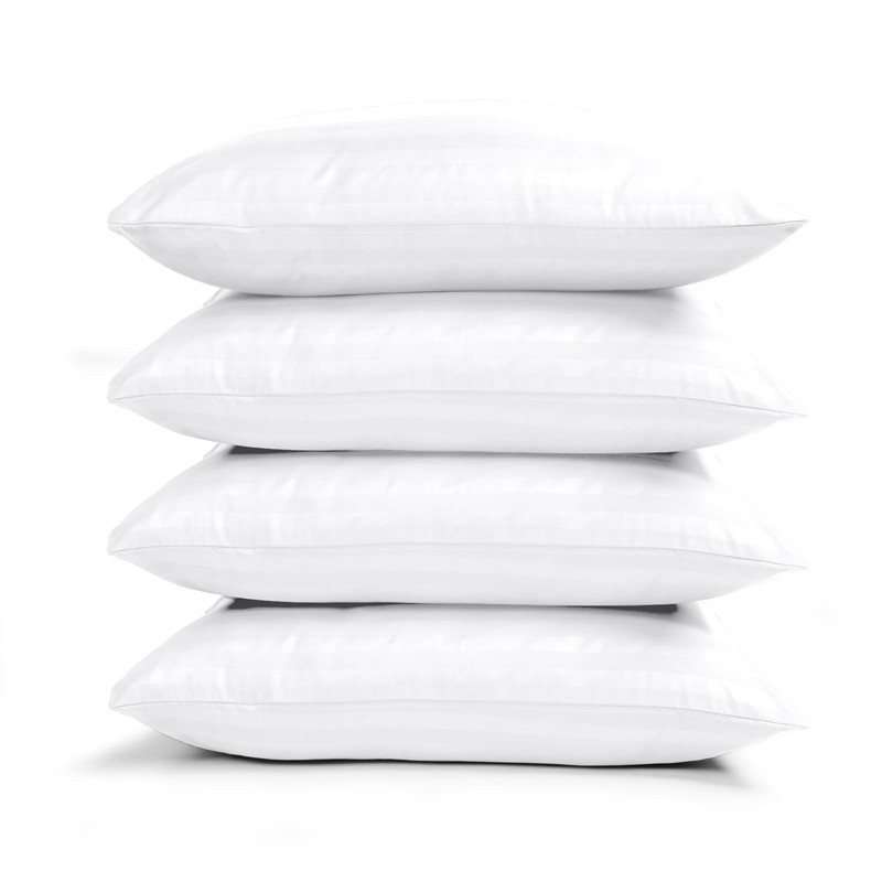 BedLooms White Pillow Cases 2 Pack - 100% Microfiber Envelope