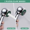Shower Head Water Saving with 2 Jet Types and Shower,