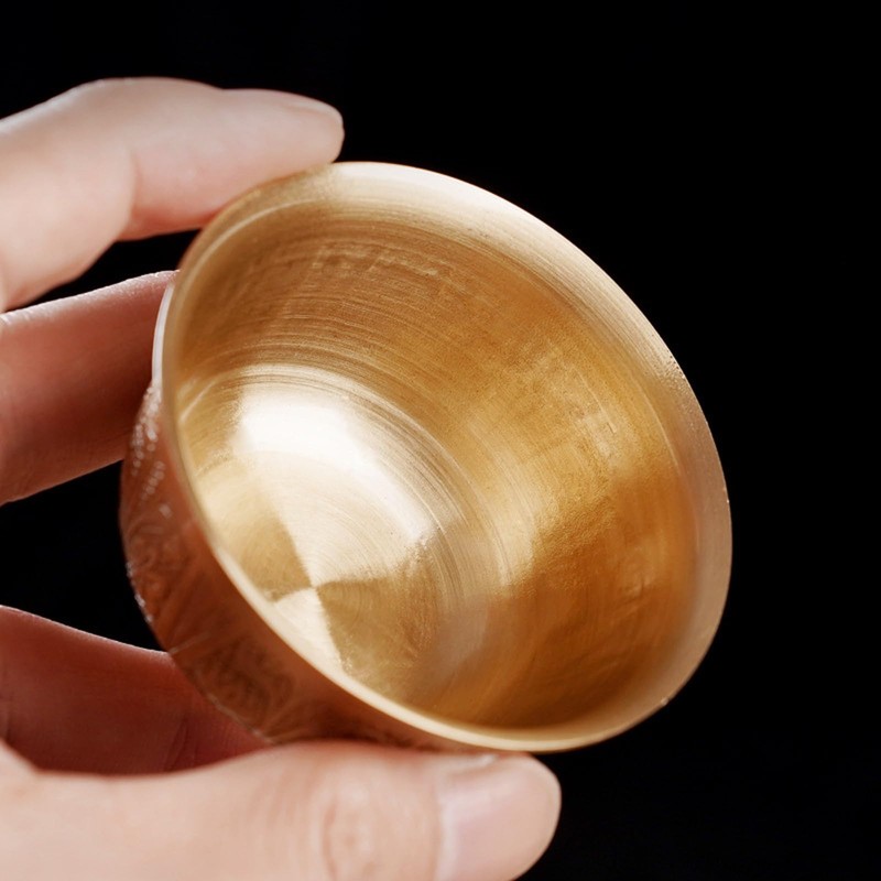 Nwsrayu 3 inch Copper Offering Bowl Tibetan Bowl Holy Water