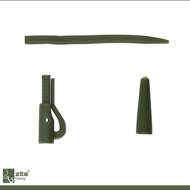 Zite Fishing Terminal Carp Tackle Set - Safety Lead Clip