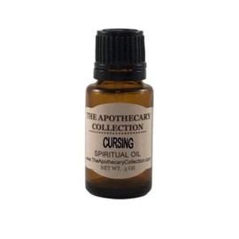 CURSING Spiritual Oil (aceite) for Hoodoo, Voodoo, Santeria, Wicca, Rootwork, & Spells
