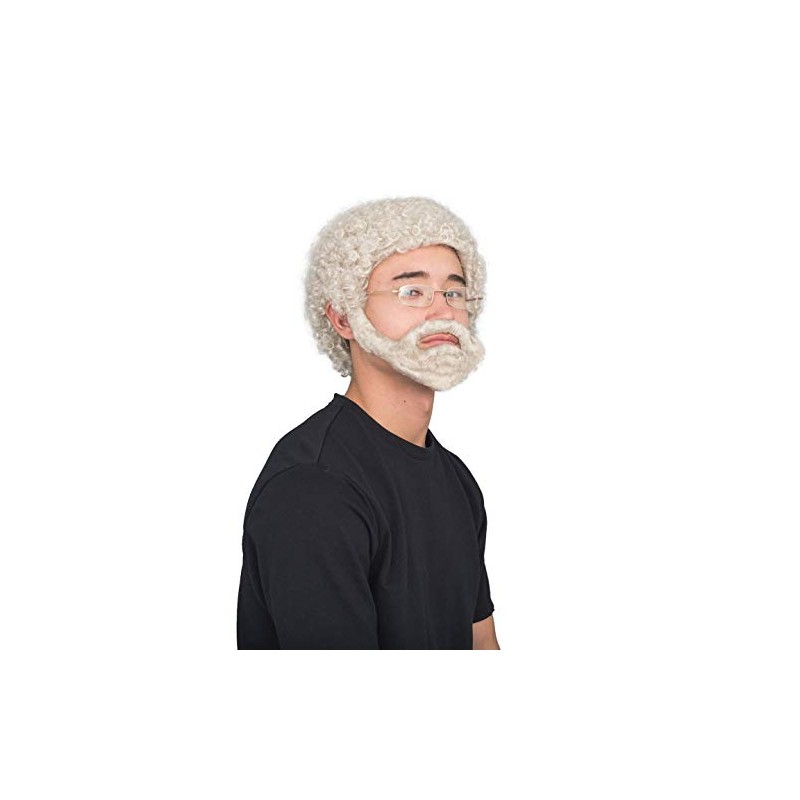 Costume Agent Uncle Drew Adult Hallloween Costume Accessory Wig Beard