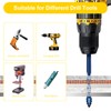 Upgraded 8 Pcs Serrated Masonry Drill Bit Set, 6-14mm (1/4
