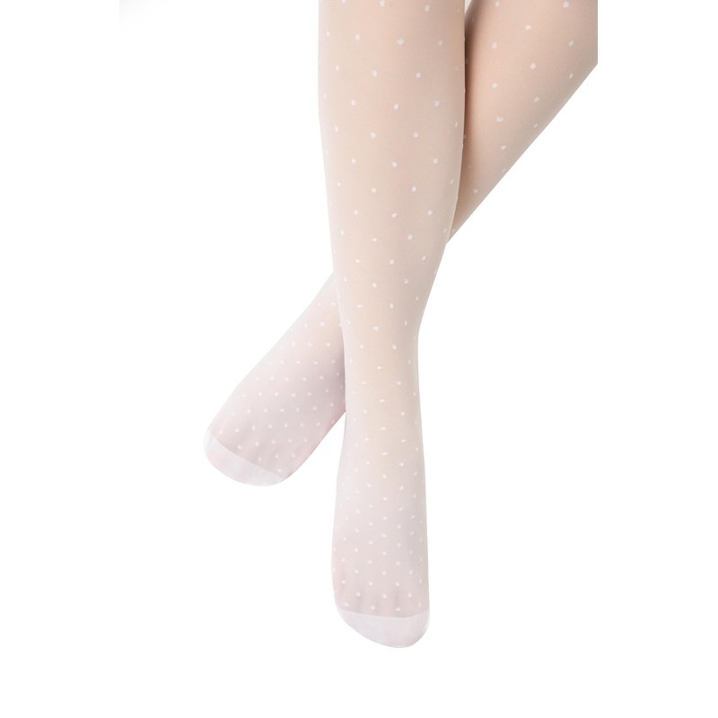 Conte Elegant Dotsy Schicke Kinderstrumpfhose - Alltagsstrumpfhosen - Strumpfhose mit