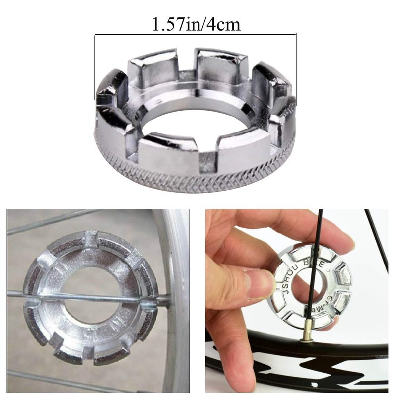 KJLEEN Bicycle Cassette Tool Multifunctional Bottom Bracket Tool Chain Whip
