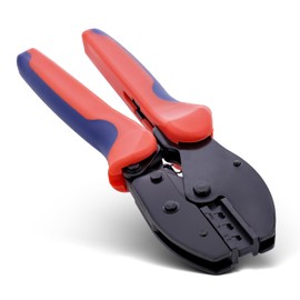 InLine Crimping Tool for MC4 / PV4 Solar Connectors, Suitable for 2.5 mm² to 6 mm² (14-10 AWG), Ergonomic Design, Precise Crimping Connections, 94100