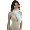 ToBeInStyle Women's Subtle Striped Infinity Scarf - Mint