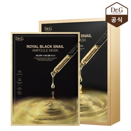 Dr.G (현대Hmall)닥터지 로얄 블랙 스네일 앰플 마스크 10매 (Hyundai Hmall) Dr. G Royal Black Snail Ampoule Mask 10 Sheets
