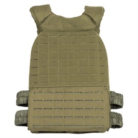 WOLF TACTICAL Adjustable Weighted Vest – WODs, Strength and Endurance Training, Fitness Workouts, Running (OD Green)