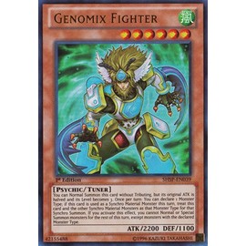 YU-GI-OH! - Genomix Fighter? (SHSP-EN039) - Shadow Specters - Unlimited Edition - Ultra Rare