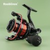 Roblinos RYG-E 4.8:1 Hand Spinning Reels for Bait Nylon Aluminum