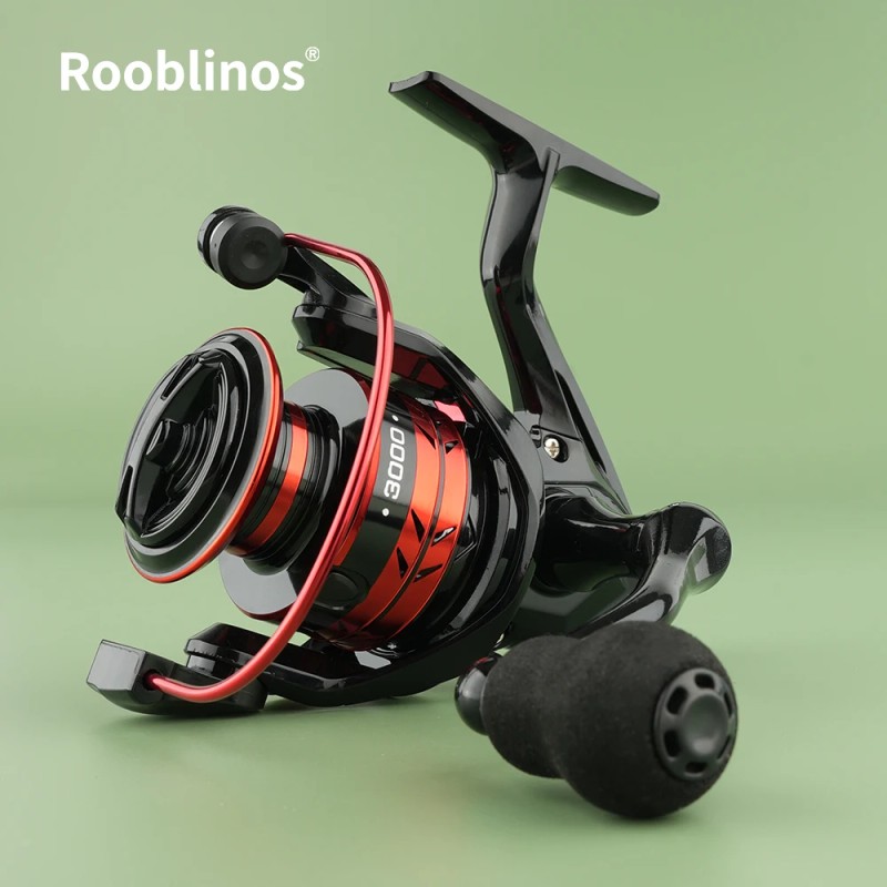 Roblinos RYG-E 4.8:1 Hand Spinning Reels for Bait Nylon Aluminum
