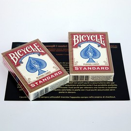 SOLOMAGIA 2 Deck of Cards Regular Bicycle Poker - Red