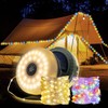 Mcbazel Solar Camping String Lights 10m/33ft with Remote Control, USB