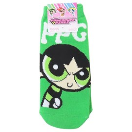 Small Planet Powerpuff Girls Women's Socks, Simple, Buttercup
