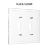 Wpshijia Bear Moose Lodge Woodland 2 Gang Light Switch Plate