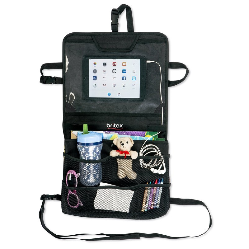 Britax View-N-Go Backseat Car Organizer with Tablet Holder | Crash