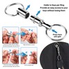 JSMTKJ Removable Key Chain, Pack of 10 Quick Release Key