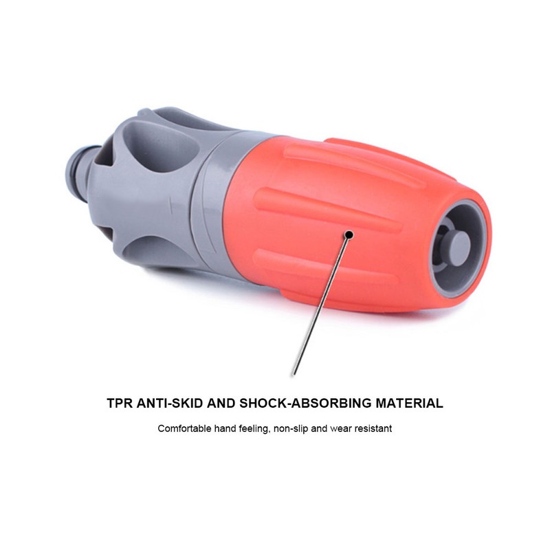 Garden Water Hose Nozzle Sprayer Connector Kit Household Car Washing