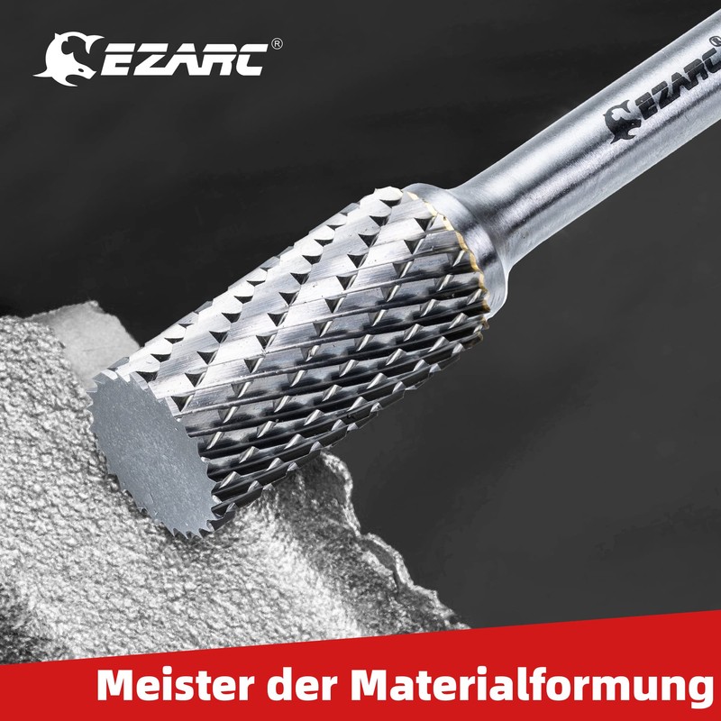 EZARC SA-5 Carbide Burrs with 1/4 Inch Shank - Double