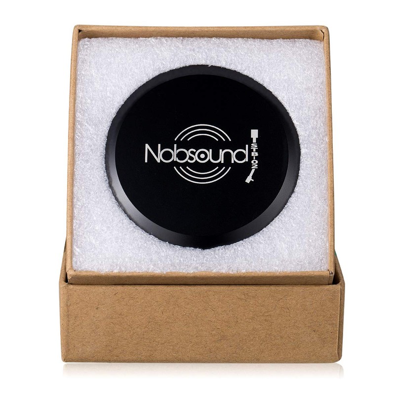 Nobsound LP Vinyl Turntable Disc Stabilizer Record Weight Metal Matte