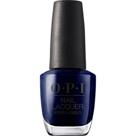 OPI OPI Nail Lacquer Nail Polish | Opaque Dark Blue Purple Shimmer Chip Resistant Nail Polish | Vegan, Fast Drying, Streak Free
