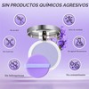 Polvo Compacto, Polvo Traslucido, Mate de Lavanda, Control de Aceite