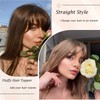 18 inch Hair Topper for women with Bangs 3D 360°