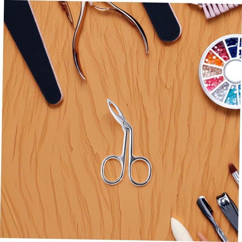 OHPHCALL Brow Tweezers for Women 3pcs Stainless Steel Scissor Tweezers