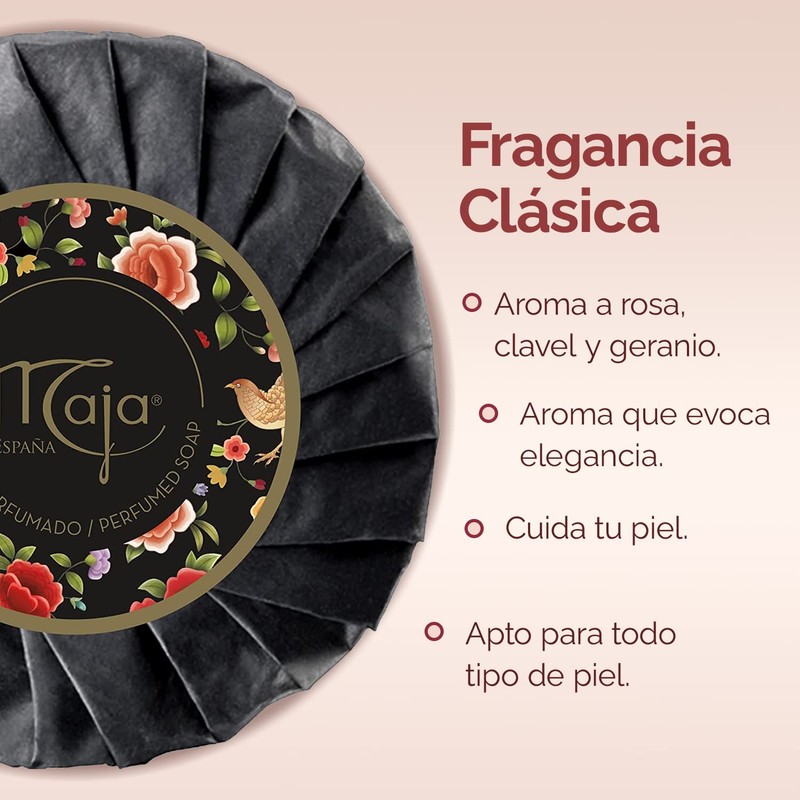 Maja Jabón con Glicerina, 140 g