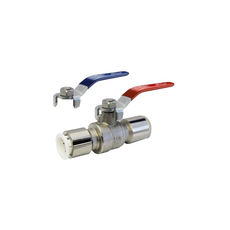 John Guest Speedfit 22mm Brass Bodied Pushfit Ball Valve WRAS