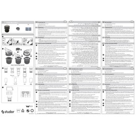 Studor Maxi-Filtra Two Way Carbon Filter Vent For Septic Tank Drain Smells,Plus Extra Replacement Carbon Filter