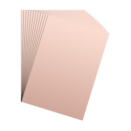 PATIKIL 2.8x4 inch Double Sided Copper Clad Laminate PCB, 12 Pcs 1.5mm Thickness FR4 Copper Plated Universal Circuit Prototype Board for Etching DIY PCB Kit