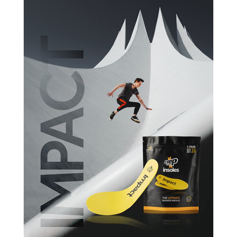 Crep Protect Insoles Impact Amarillo Plantillas Unisex (OSZ)