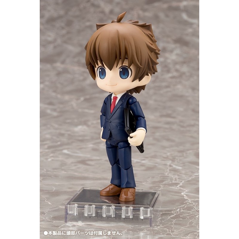 キューポッシュえくすとら スーツボディ(紺) ノンスケール PVC製 塗装済み可動フィギュア