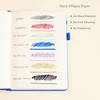 Ottergami The Essential Bullet Dotted Journal Kit, (Blue), Hardcover Dotted