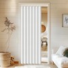Vatge Accordion Door Curtains for Closet, Laundry Room Curtain for