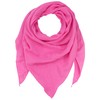 fashionchimp Basic Triangular Scarf in Plain Colours Made of 100%