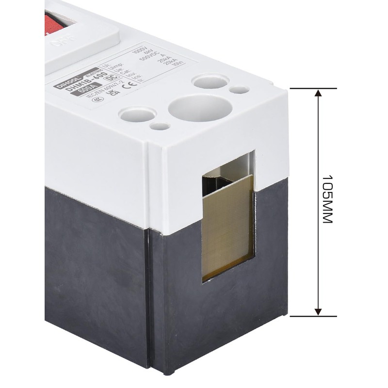 DIHOOL 600 Amp DC Circuit Breaker, Battery Disconnect Switch for