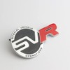 CSC AUTO Tailgate Badge 3D Metal SVR Trunk Badge Body