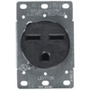 Leviton 30 Amp, 250V, Nema 6-30R, 2P, 3W, Flush MTG