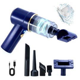 ELI Production Handheld Vacuum Cordless - 4000Pa Cordless Car Vacuum Cleaner 120W Multi-Nozzles Pet Vacuum Cleaner Handheld Vacuum with LED Light