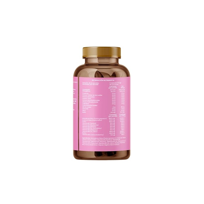 JOYCARE NATURAL Pack de 5 Complejo B Suplemento Alimenticio Biotina