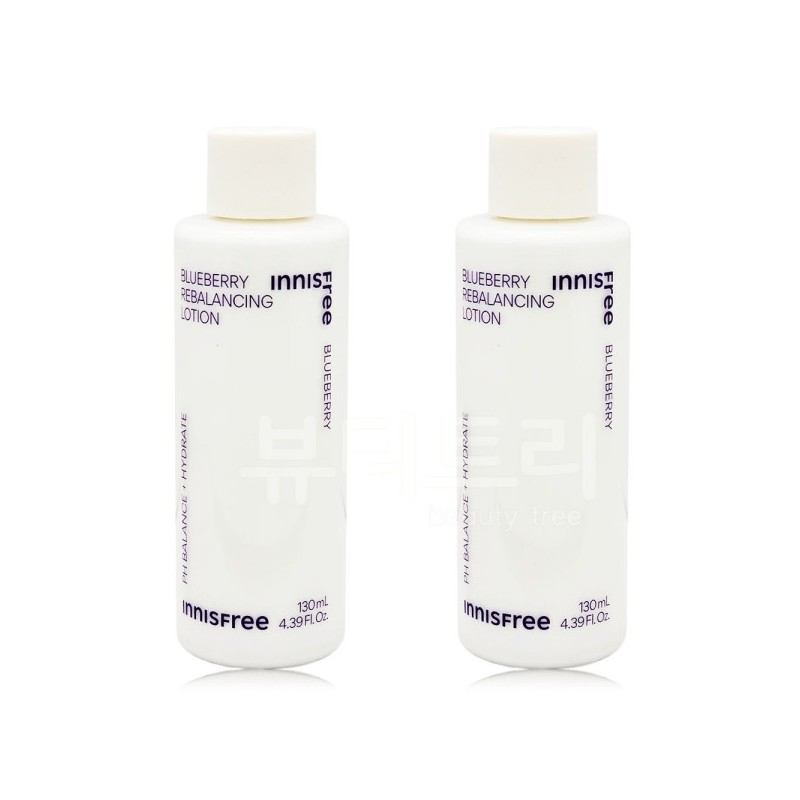 Innisfree Blueberry Rebalancing Lotion 130ml + 130ml / 이니스프리 블루베리