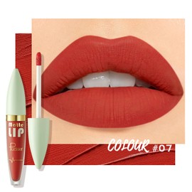 ZUK Matte Liquid Lipstick for Women, Long Lasting Lipstick, Highly Pigmented Lip Stain, Smudge-proof, Waterproof, Cruelty-free and Vegan
