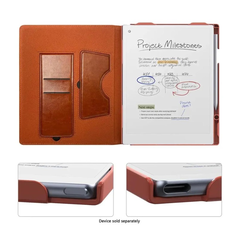 Sahara - Indy Series Bi-Fold Folio Case for Remarkable Paper