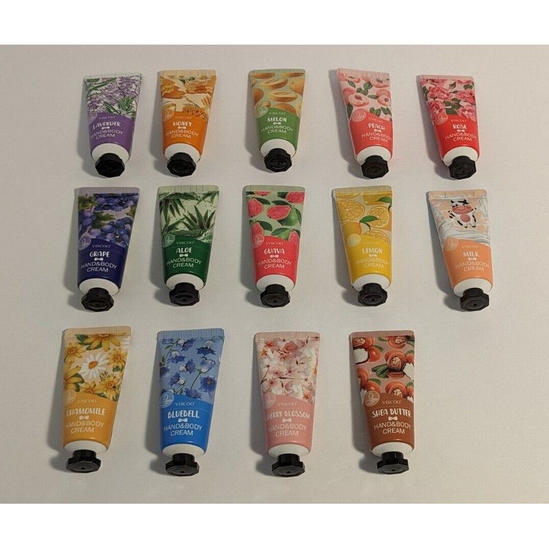 Viscoo Hand & Body Cream Lotion 14 Sample .7oz -