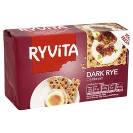 Ryvita | Dark Rye Crispbread | 4 x 250g
